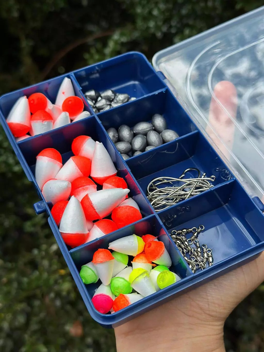 Estojo Kit com Acessórios de Pesca