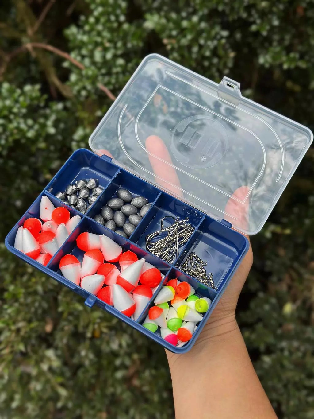 Estojo Kit com Acessórios de Pesca