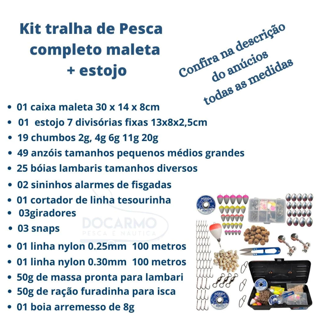 Maleta Pesca Completa