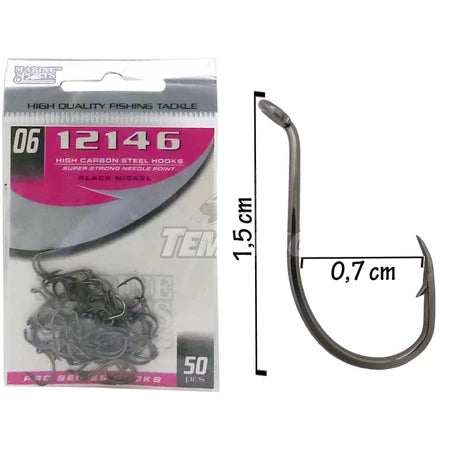 Anzol Marine Black Nickel