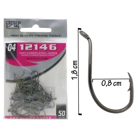 Anzol Marine Black Nickel