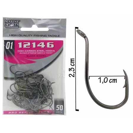 Anzol Marine Black Nickel