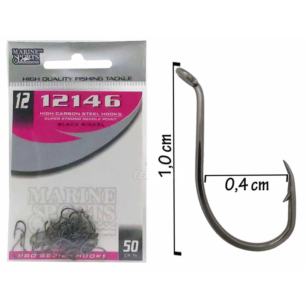 Anzol Marine Black Nickel